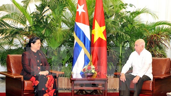 Continúa dirigente del Parlamento vietnamita visita a Cuba     