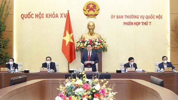 Inauguran séptima reunión del Comité Permanente de la Asamblea Nacional de Vietnam