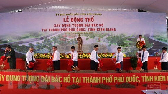 Inauguran Monumento del Presidente Ho Chi Minh y el Templo de Mártires en Phu Quoc