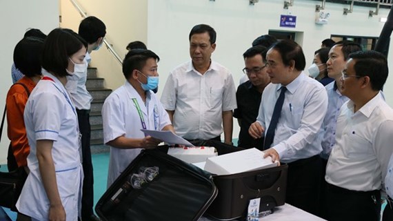 Chequean preparativos del sector de salud de provincia vietnamita para SEA Games 31