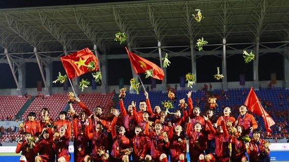 Fútbol femenino de Vietnam conquista el oro de SEA Games tras derrotar a Tailandia