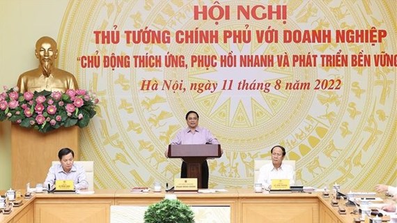 Primer ministro vietnamita sostiene conferencia virtual con empresas