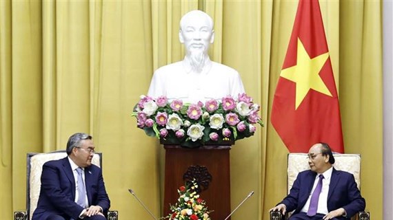 Vietnam atesora amistad tradicional con Kazajistán, afirma presidente