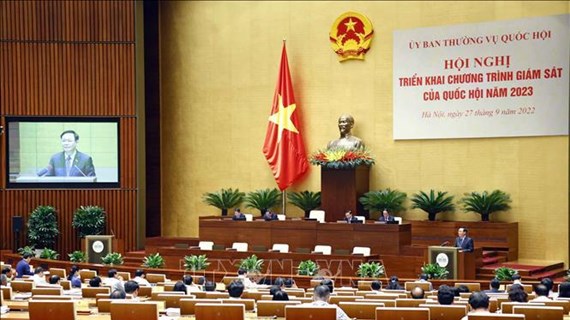 Clausuran Conferencia sobre programa de supervisión del Parlamento vietnamita de 2023