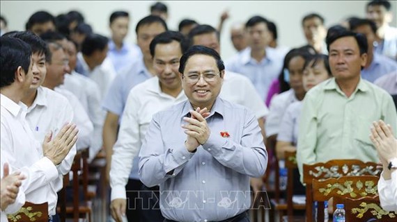 Primer ministro mantiene contactos con votantes de la ciudad de Can Tho