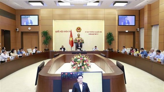 Concluye 17ª Reunión de Comité Permanente del Parlamento vietnamita
