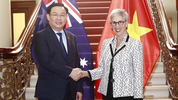 Presidente parlamentario vietnamita continúa su programa de actividades en Australia