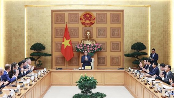 Vietnam aspira a promover asociación integral de beneficios mutuos con EE.UU., afirma premier