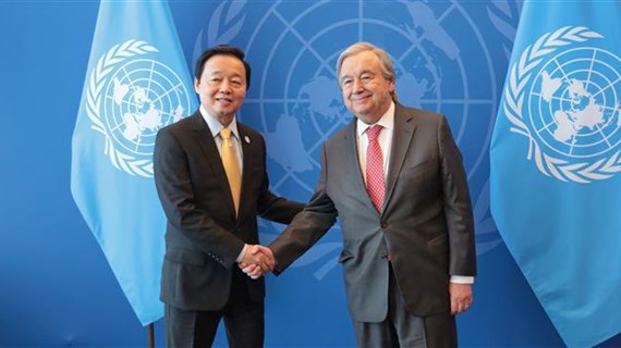  Vicepremier vietnamita se reúne con líderes mundiales en Nueva York