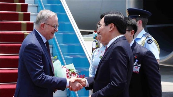Primer ministro australiano inicia visita oficial a Vietnam