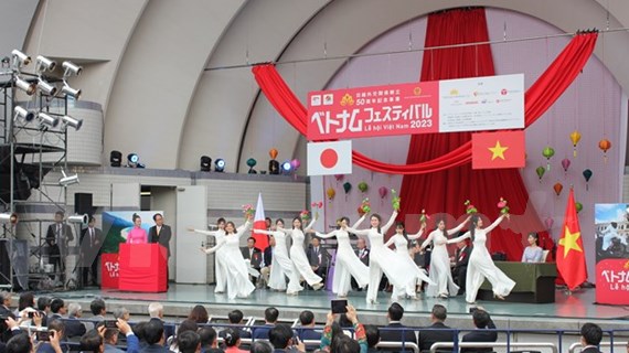 Inauguran Festival de Vietnam 2023 en Japón