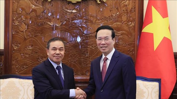Presidente resalta desarrollo fructífero de lazos con Laos