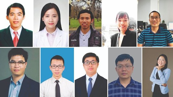 Otorgan premio Globo de Oro 2023 a 10 científicos jóvenes de Vietnam 