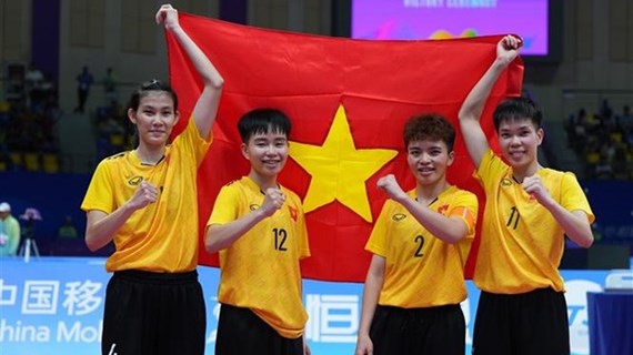 ASIAD 2023: sepak takraw vietnamita gana medalla de oro