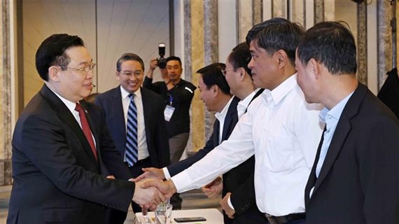 Presidente parlamentario asiste al anuncio de planificación de nueva área urbana de Cam Lam