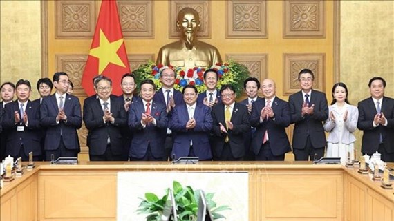 Premier sostuvo encuentro con delegación del Comité Económico Japón – Vietnam