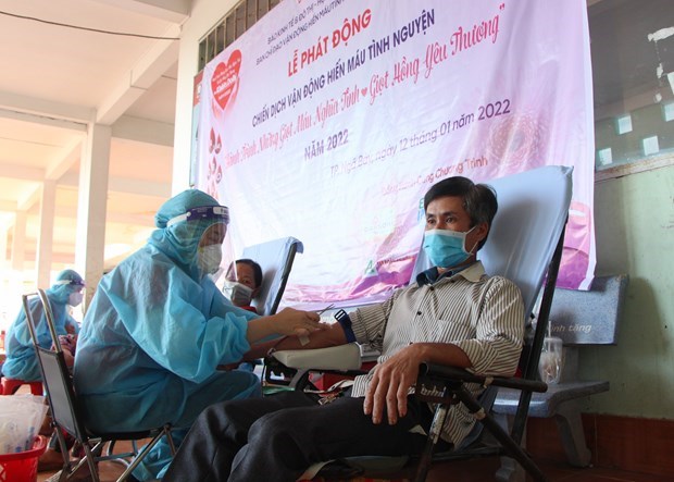 Provincia vietnamita lanza campanas de donacion de sangre en ocasion de Tet hinh anh 1