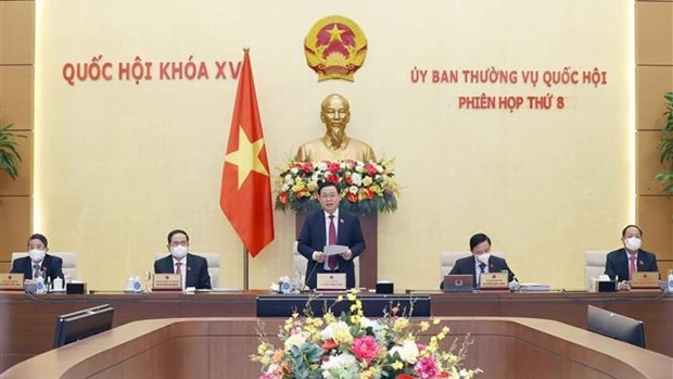 Inauguran octava reunion del Comite Permanente del Parlamento de Vietnam hinh anh 1
