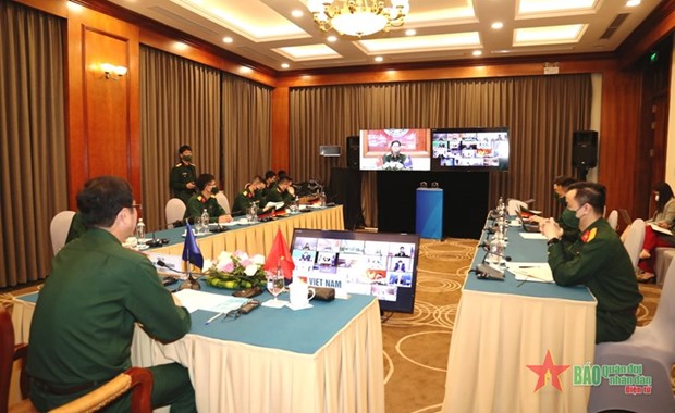 Vietnam asiste a reunion del Grupo de trabajo de altos funcionarios de defensa de ASEAN hinh anh 2
