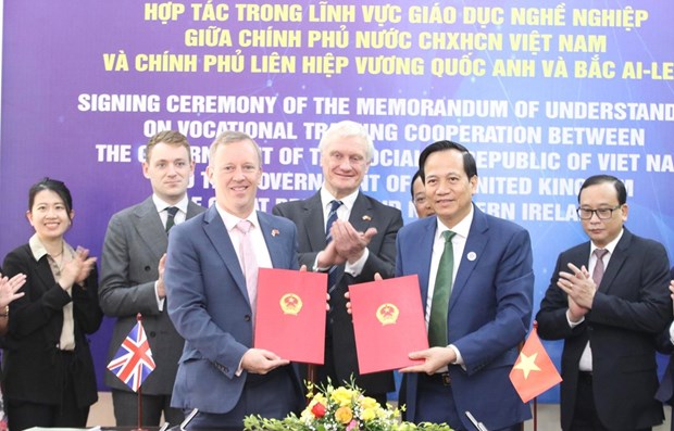 Educacion vocacional, otro punto de cooperacion entre Vietnam y Reino Unido hinh anh 1