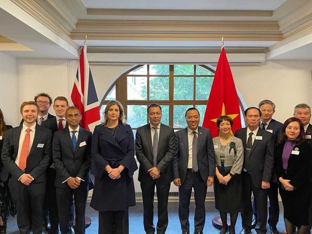 Impulsan relaciones comerciales y de inversion de Reino Unido en Vietnam hinh anh 1