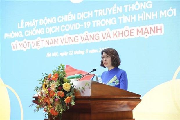 Lanzan en Vietnam nueva campana mediatica contra pandemia de COVID-19 hinh anh 2