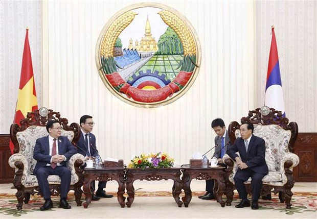 Vietnam y Laos buscan promover cooperacion economica hinh anh 2