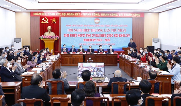 Prestan atencion a la calidad de candidatos a las elecciones del Parlamento y Consejos Populares en Vietnam hinh anh 1