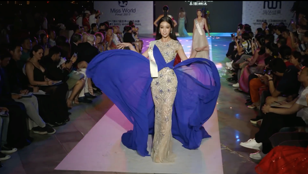 Viajes de las bellezas vietnamitas en Miss Mundo hinh anh 1