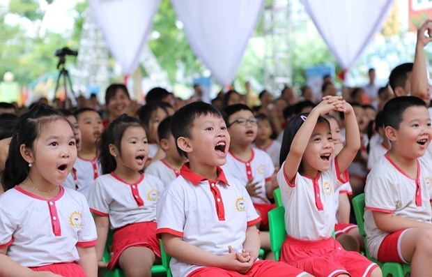 Padecen obesidad el 29 por ciento de estudiantes primarios en Vietnam hinh anh 1