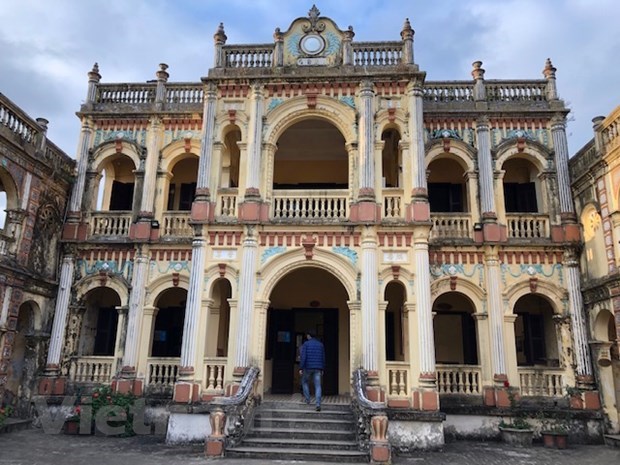 Exploran la antigua mansion Hoang A Tuong en la meseta blanca de Bac Ha hinh anh 5