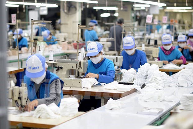 Sector textil de Vietnam enfrenta suspension de pedidos de la UE y EE.UU. por el COVID-19 hinh anh 1