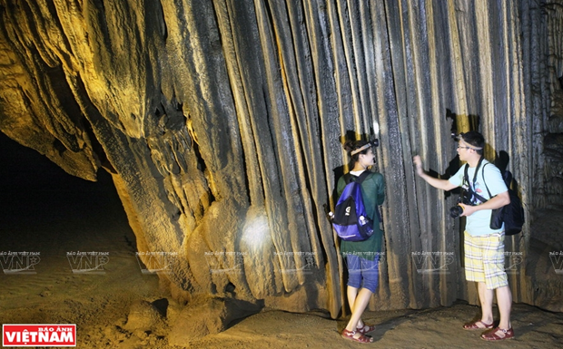 Una experiencia por la cueva Thien Duong en la provincia vietnamita de Quang Binh hinh anh 6