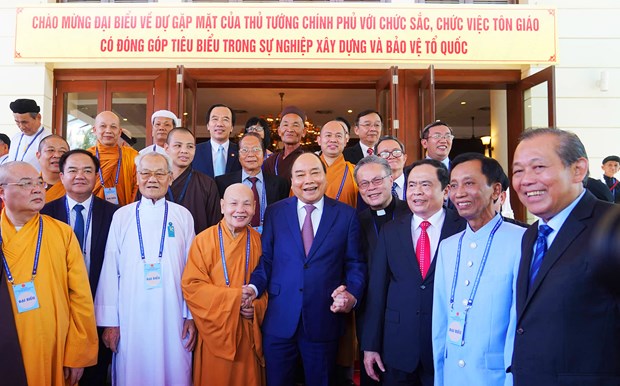Luchan contra actos que aprovechen asuntos religiosos para provocar inestabilidad sociopolitica en Vietnam hinh anh 1