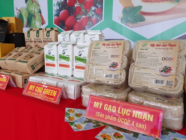 Provincia de Bac Giang promueve consumo de productos OCOP asociados al turismo hinh anh 2