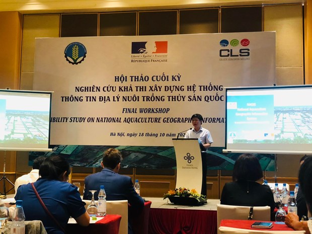 Francia apoya a Vietnam en construccion de sistema nacional de informacion geografica acuicola hinh anh 1