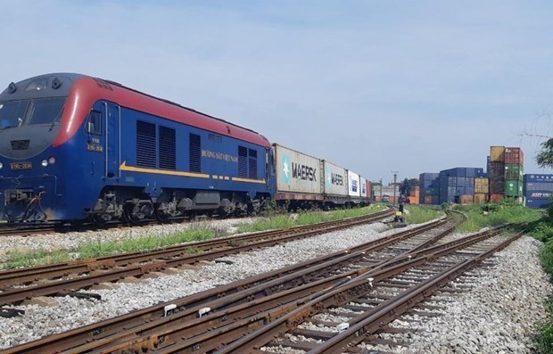 Estacion de tren de Bac Giang ofrecera servicios de transporte de carga internacional hinh anh 1