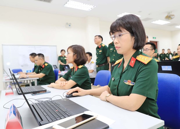 Inauguran en Vietnam curso de entrenamiento a oficiales de estado mayor de ONU hinh anh 2