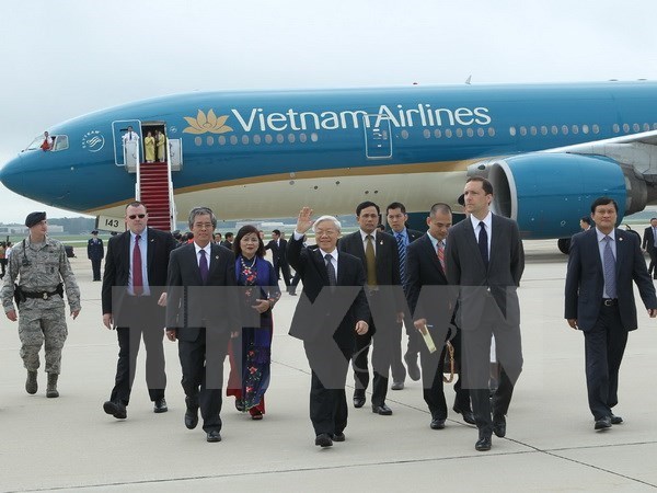 Lider partidista ratifica voluntad de integracion global de Vietnam hinh anh 1