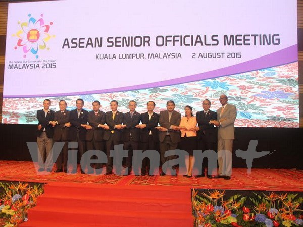 Comienza reunion de altos funcionarios de ASEAN en Kuala Lumpur hinh anh 1