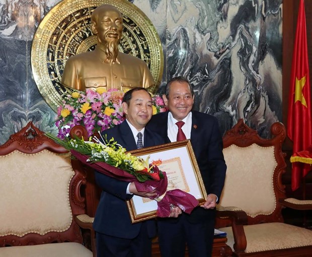 Vietnam y Laos amplian cooperacion juridica hinh anh 1