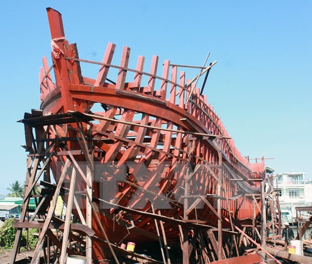 Vietcombank facilita construccion de pesquero con casco de acero hinh anh 1