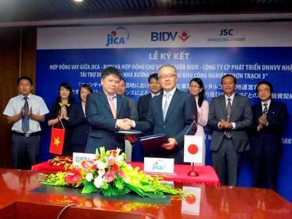 BIDV y JICA firman acuerdo de prestamo crediticio hinh anh 1