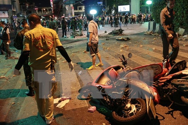 Vietnam condena atentado con bomba en Bangkok hinh anh 1