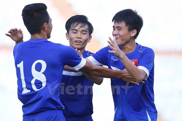 Participara seleccion vietnamita de futbol sub-19 en torneo regional hinh anh 1
