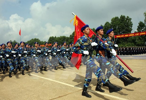 Vietnam ensaya desfile por aniversario 70 de Dia Nacional hinh anh 1