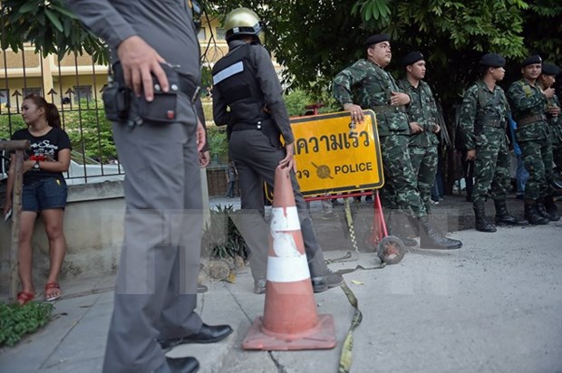 Policia tailandesa busca una sospechosa de atentado hinh anh 1
