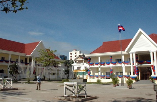 Cambodia inaugura escuela primaria patrocinada por Hanoi hinh anh 1