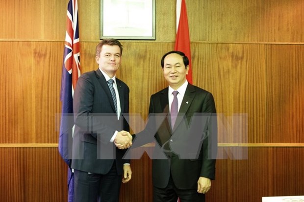 Fortalecen Vietnam y Australia relaciones bilaterales hinh anh 1