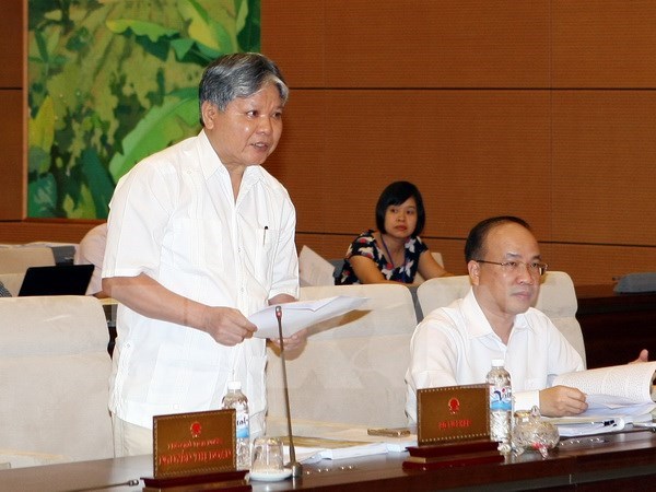 Parlamento vietnamita debate acerca de formacion juridica hinh anh 1